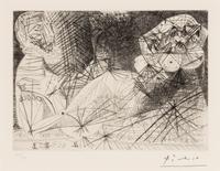 Pablo Picasso (Spanish, 1881–1973) — Scène de ménage (from 156 Series ), 1971
