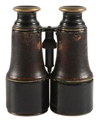 [CIVIL WAR]. Field glasses identified to Jacob H. Markel, Co. I, 50th New York Engineers.