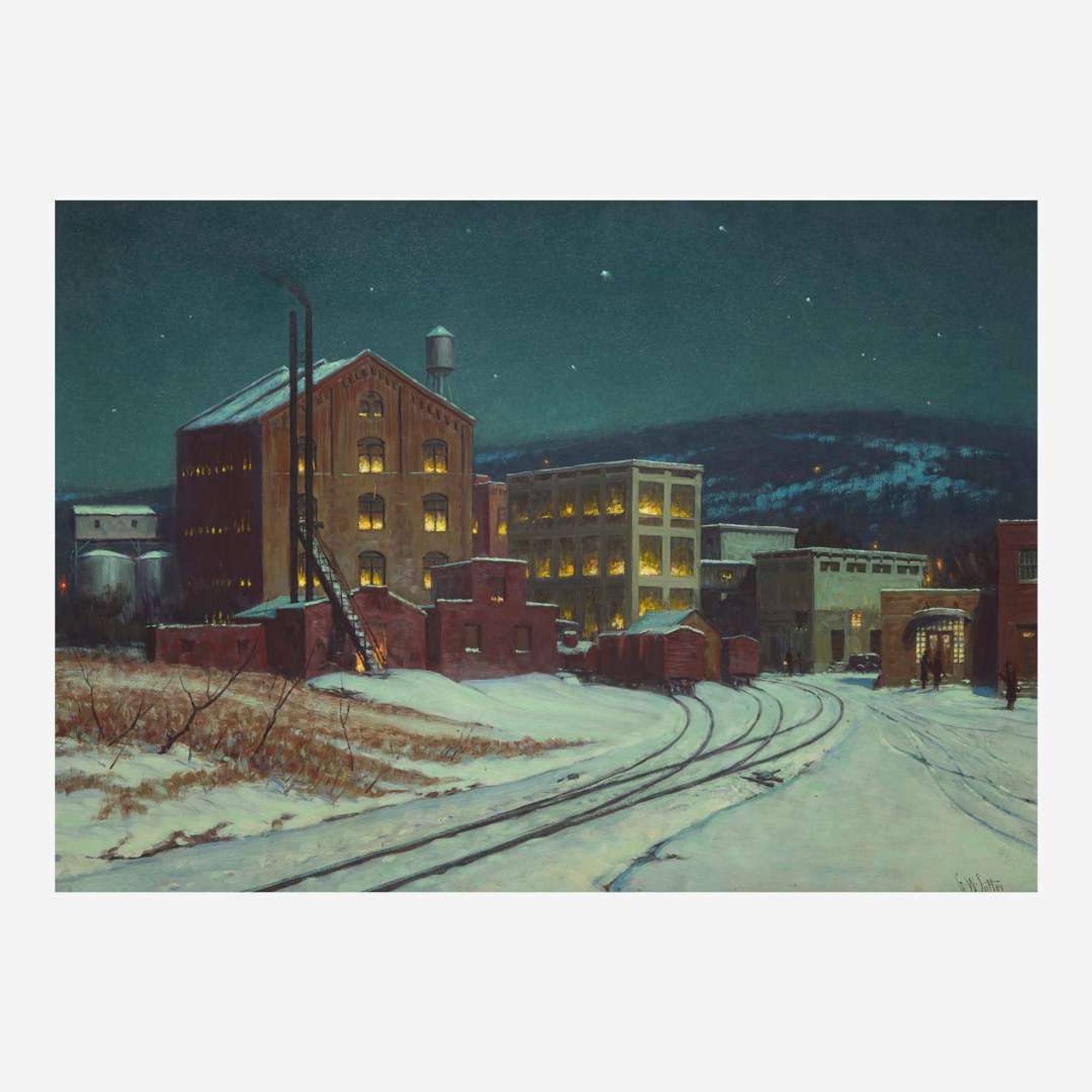 George William Sotter (American, 1879–1953) Miner Hillard Milling Company, Miners Mills, PA