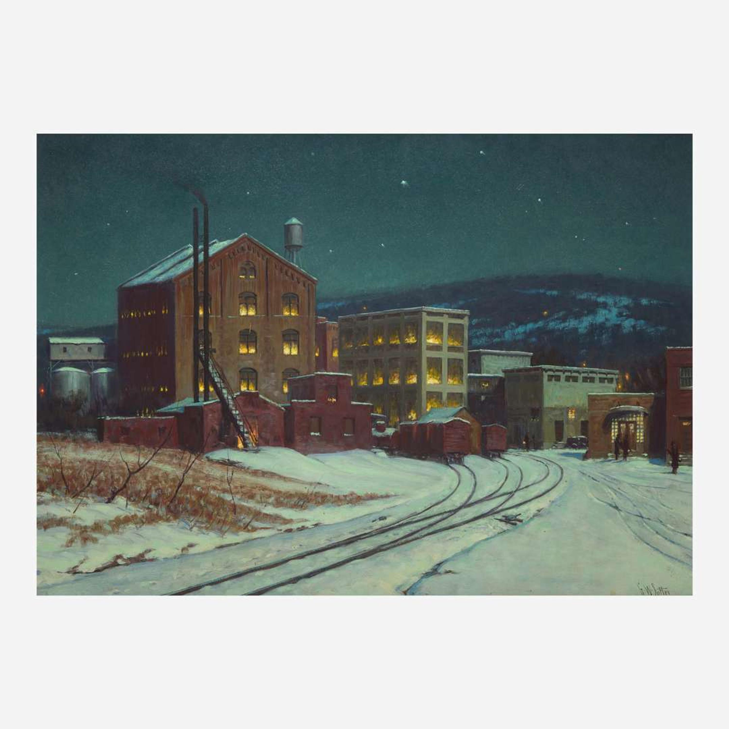 George William Sotter (American, 1879–1953) Miner Hillard Milling Company, Miners Mills, PA