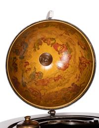 A Continental Terrestrial Globe Bar Cart