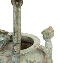 A Han Pottery Well Model with Figures