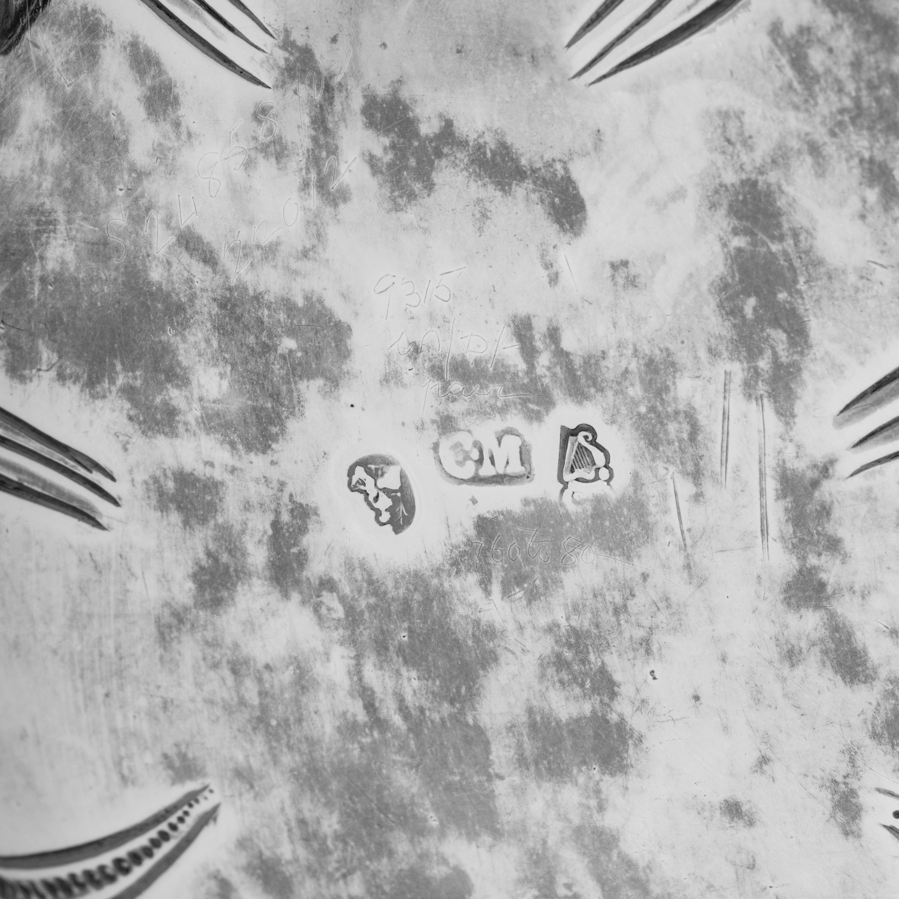 A Pair of Irish George III Silver Sauce Boats