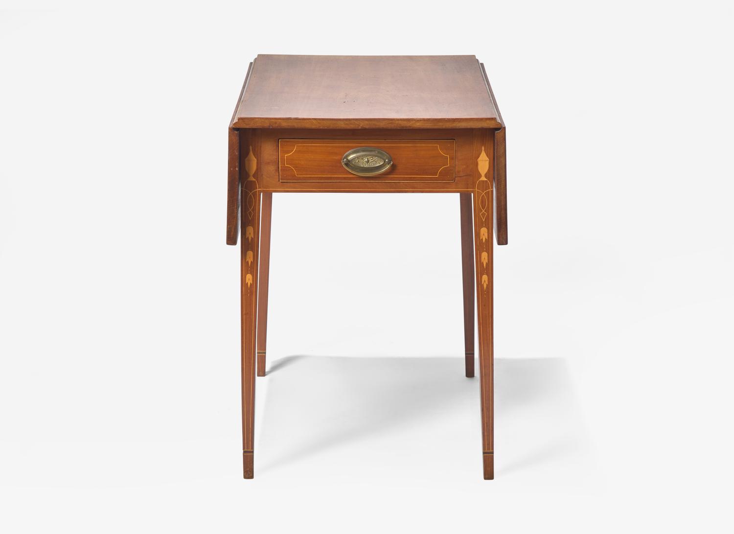 A Federal Inlaid-Mahogany Pembroke Table