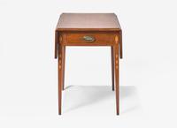A Federal Inlaid-Mahogany Pembroke Table