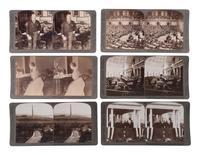 [EARLY PHOTOGRAPHY]. A large collection of approx. 400 stereoviews and 3 stereoviewers.