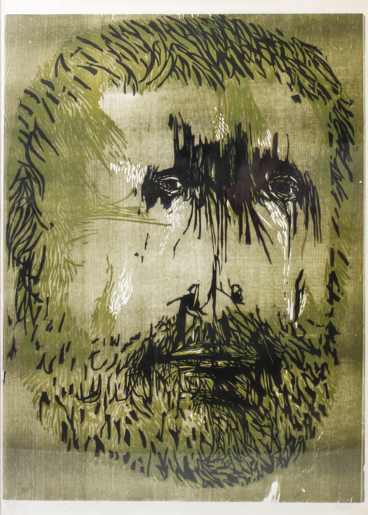 Leonard Baskin, (American, 1922-2000), Eakins