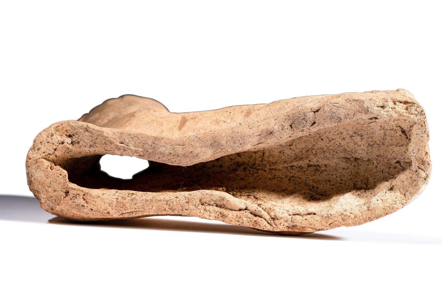 An Etruscan Terracotta Votive Left Foot