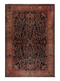 A Sarouk Wool Rug