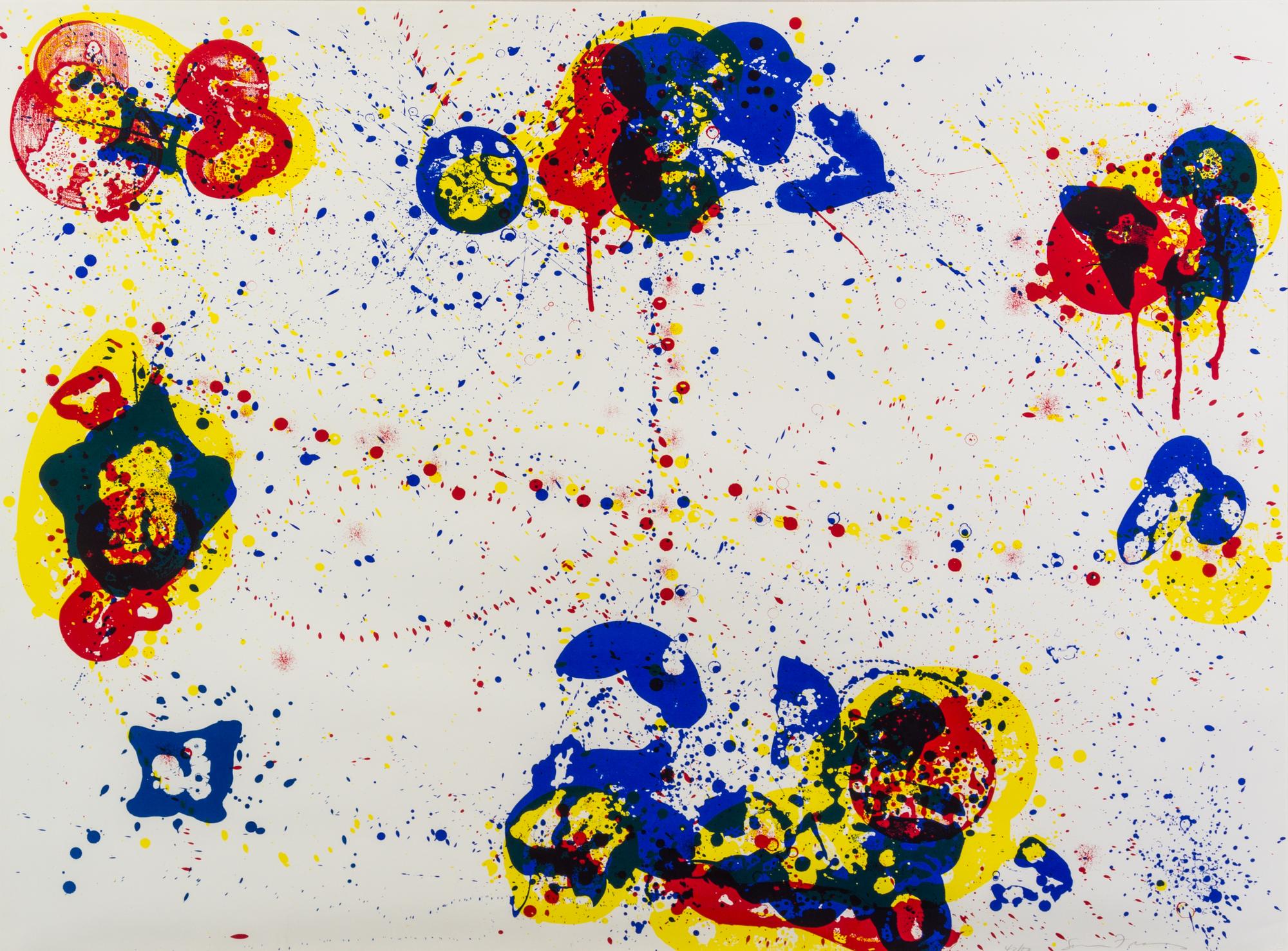 Sam Francis, (American, 1923-1994), Web, 1972