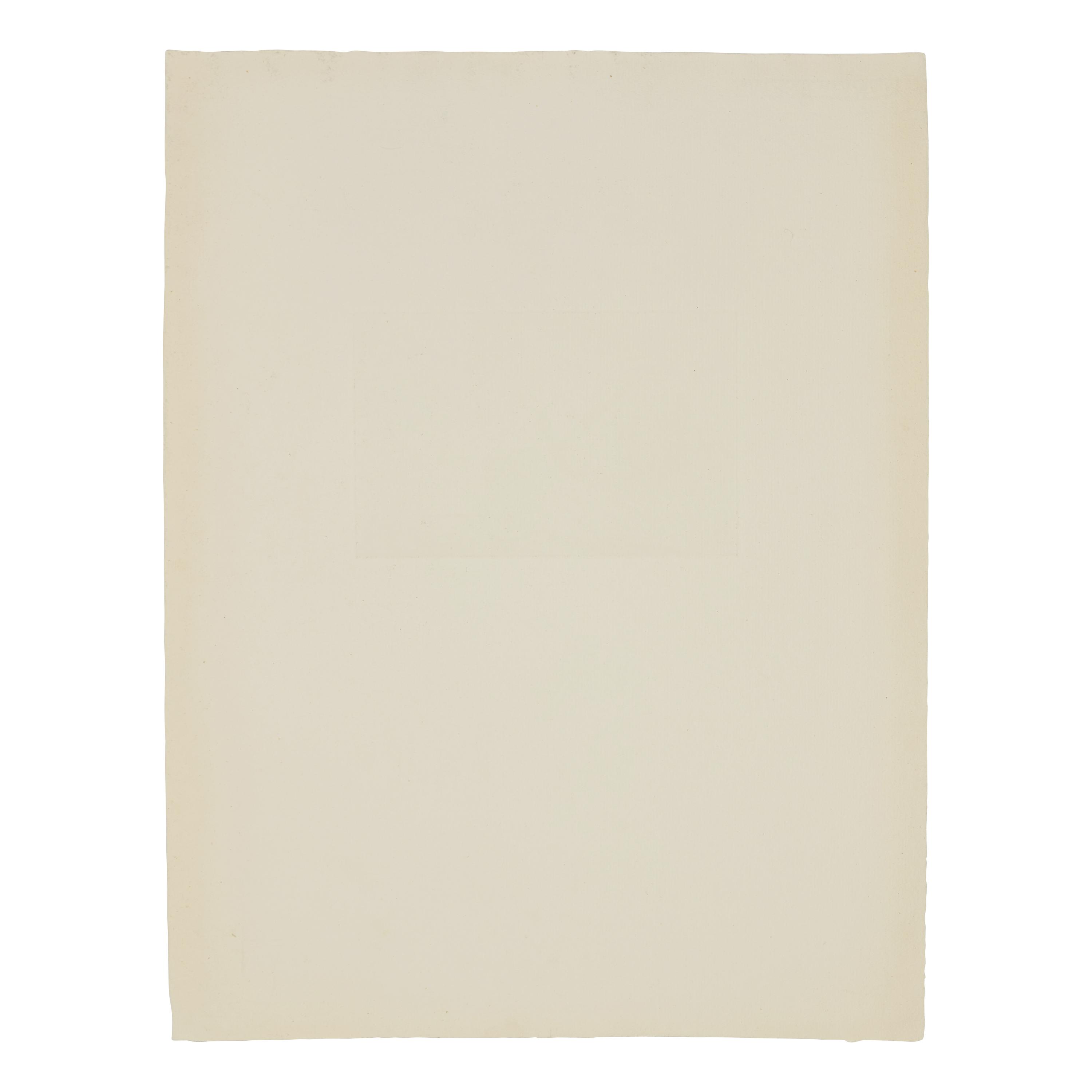 Claes Oldenburg (American, 1929-2022) — A pair of prints (The Spitzhacke, 1982, Superimposed on a Drawing of the Site by Emil Ludwig Grimm, 1822, 1982; Notebook Torn in Half , 1997)