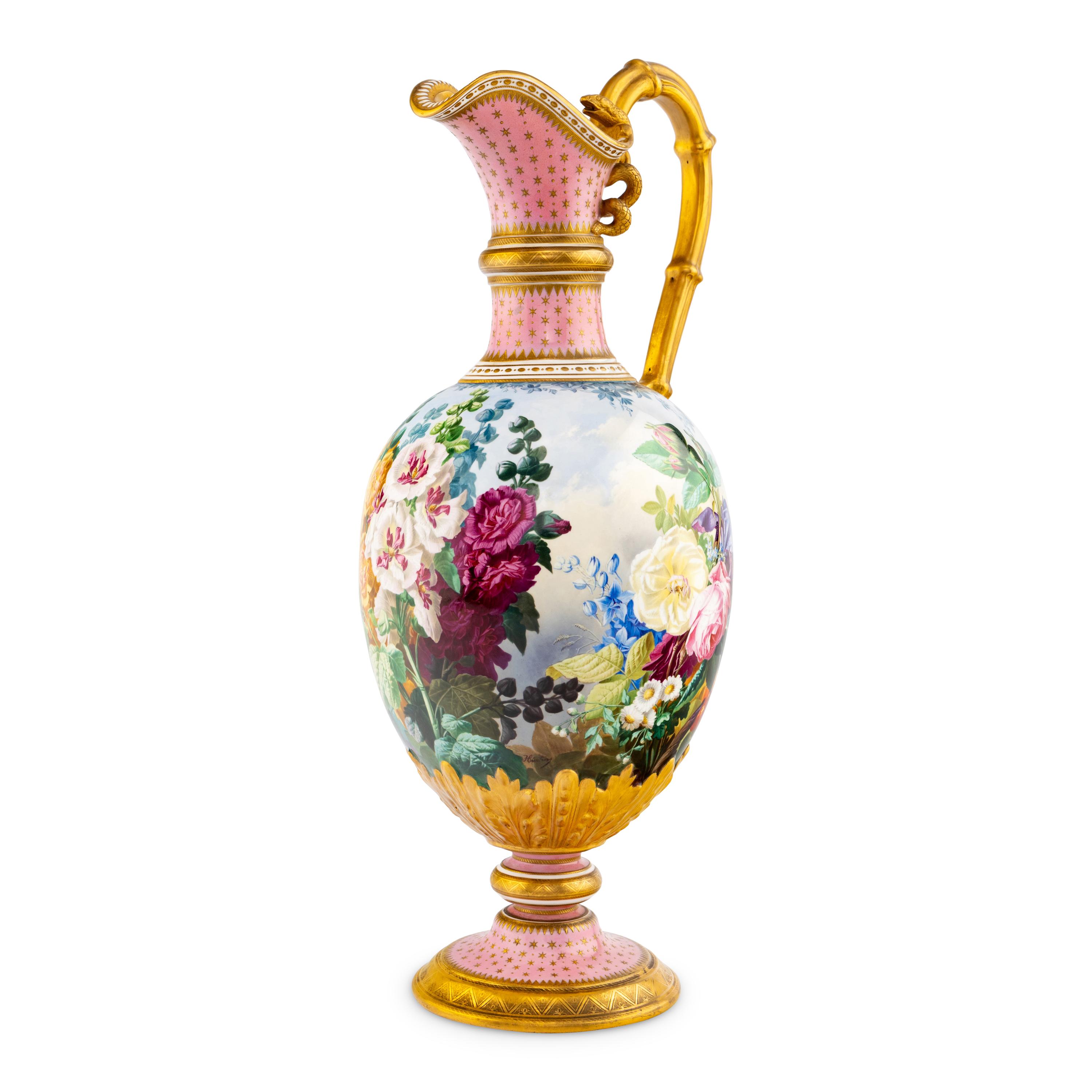 A Copeland Porcelain Ewer