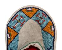 Plateau Beaded Hide Toy Cradle