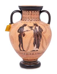 An Attic Style Black-Figured Amphora by Exekias