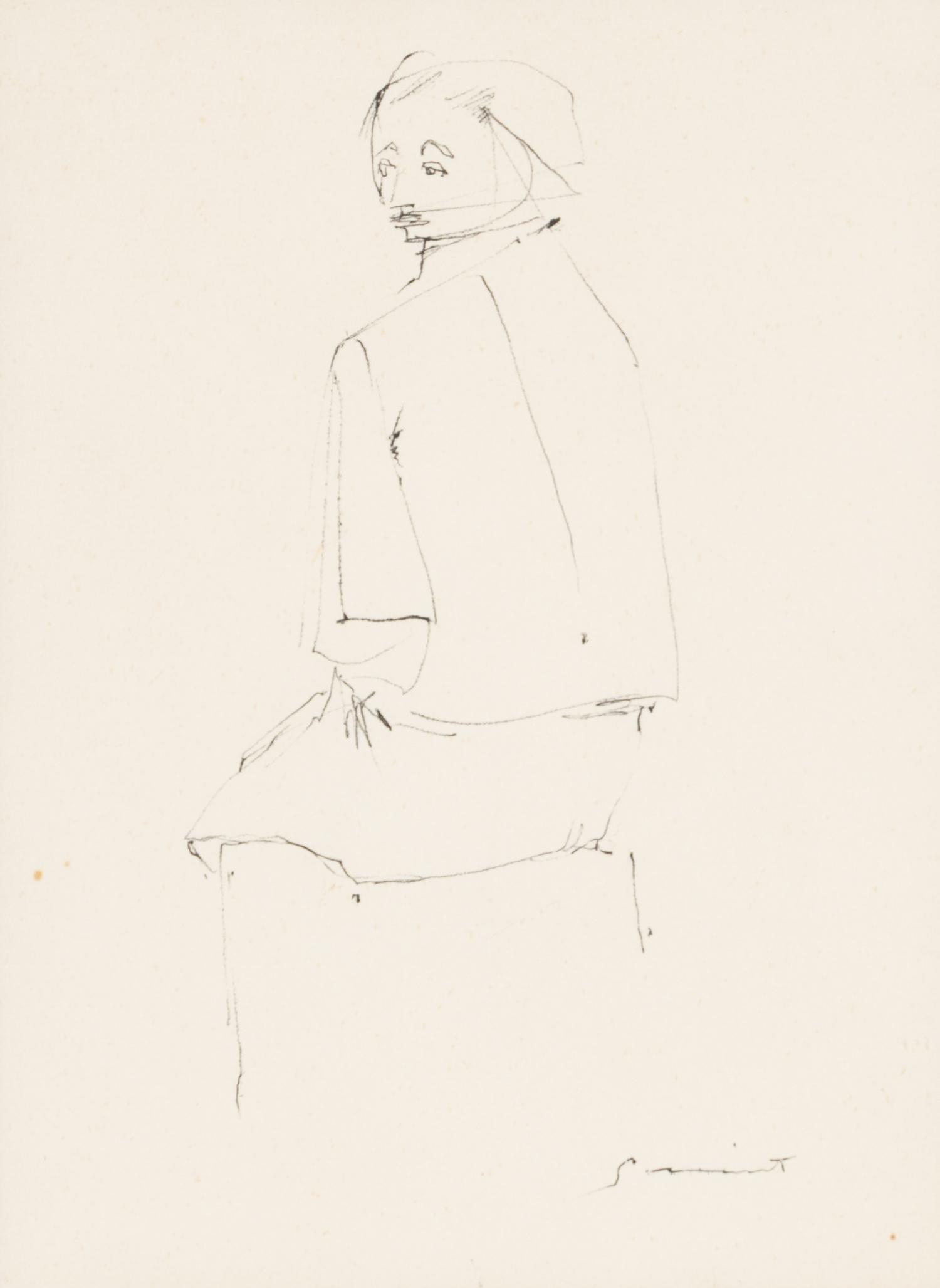 Walter Quirt (American, 1902–1968) — A Group of 5 Drawings