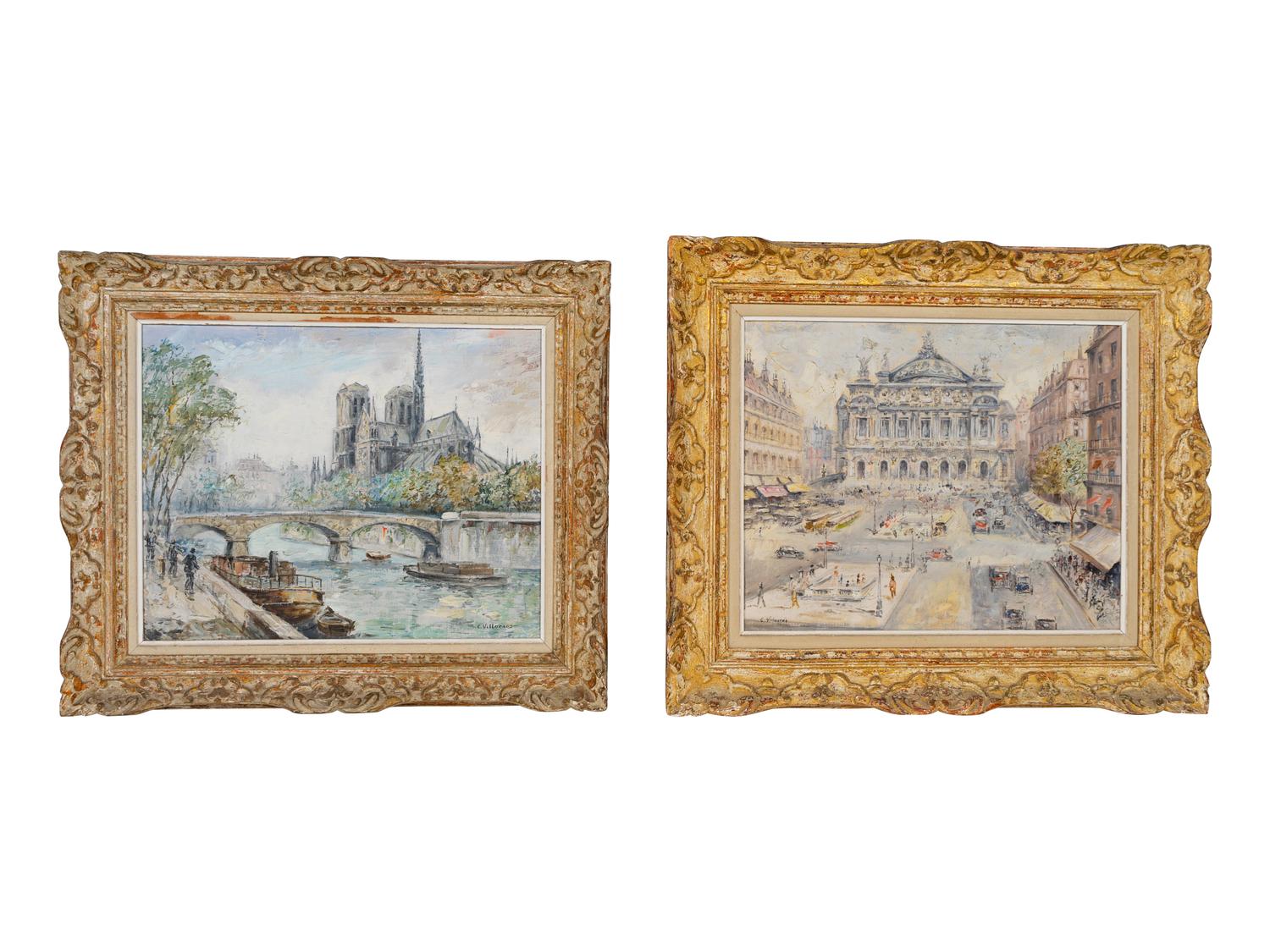 Notre Dame and Palais Garnier