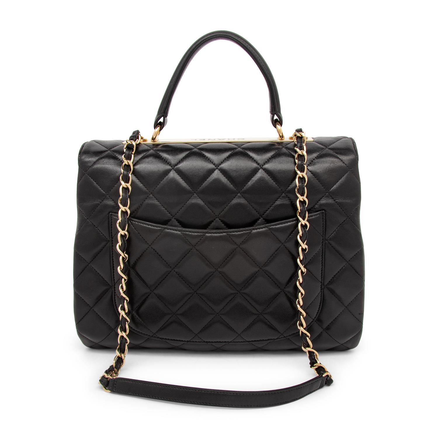 Chanel, Large Square Top Handle Flap Bag