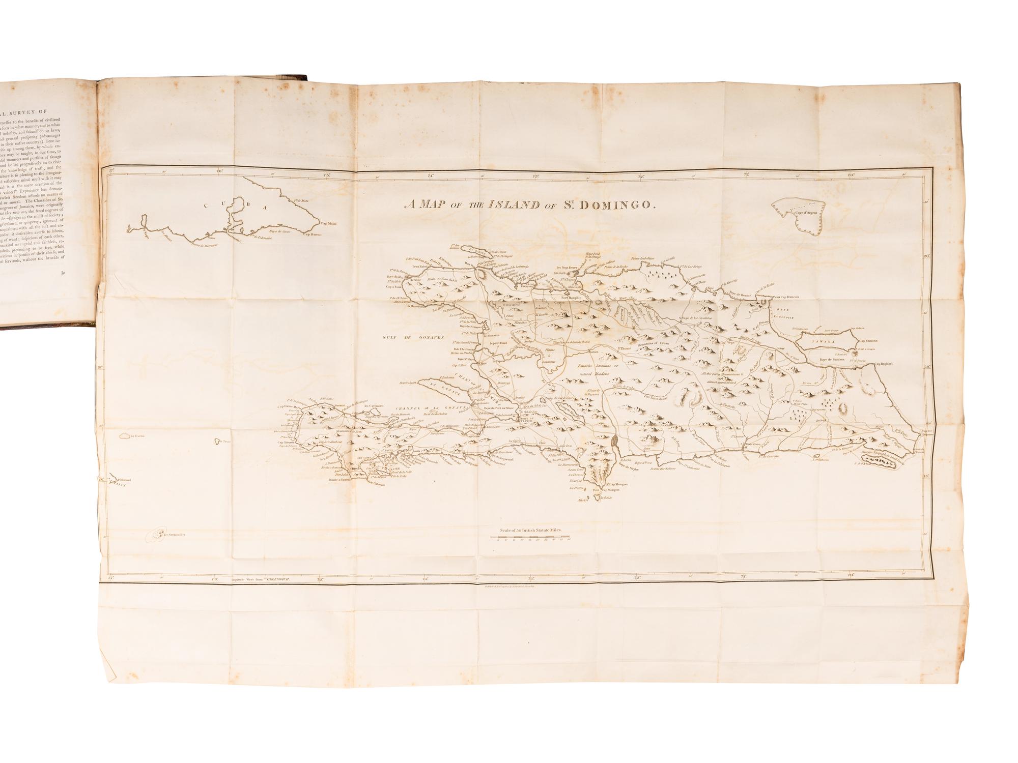 BARTRAM, William (1739-1823). Voyage dans les parties sud de l'Amerique Septentrionale; Savoir: les Carolines septentrionale et meridionale, la Georgie, les Florides orientale et occidentale, le pays des Cherokees, le vaste territoire des Muscogulges ou de la confederation Creek, et le pays des Chactaws . Translated from English into French by P.V. Benoist. Paris: Maradan, An IX [1801].