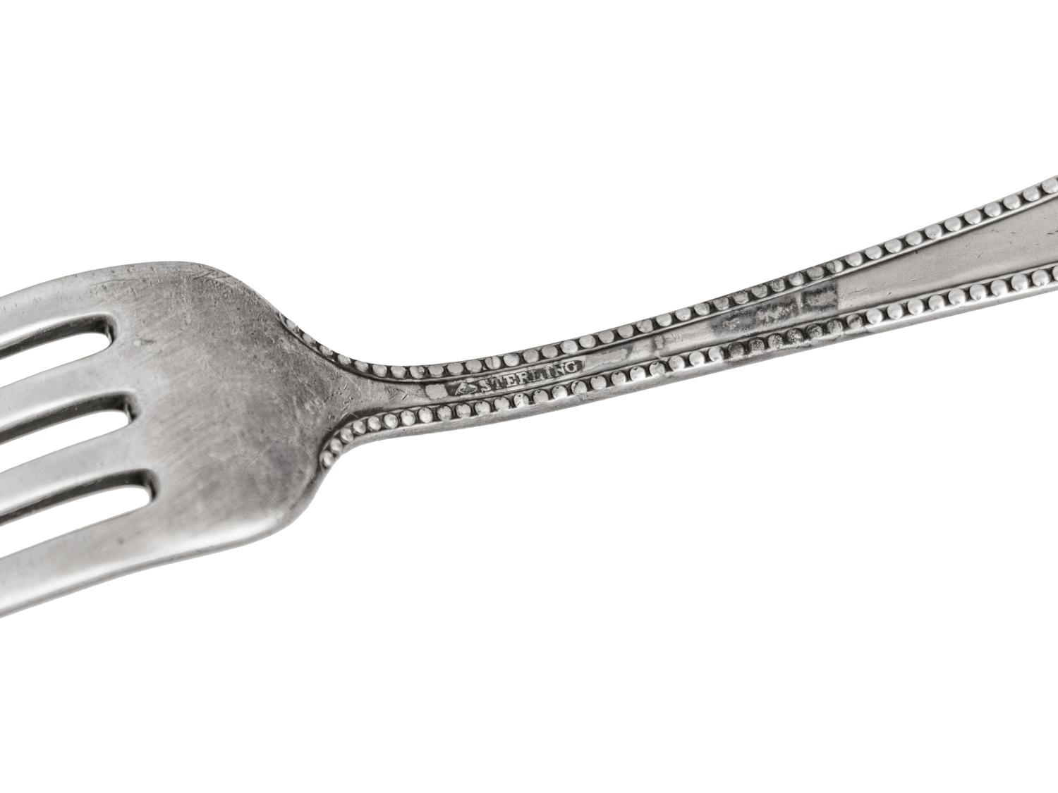 An American Silver Flatware Service