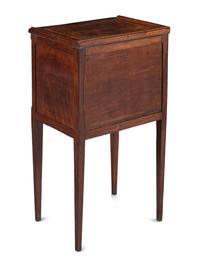 A Directoire Burlwood and Walnut Chiffonière