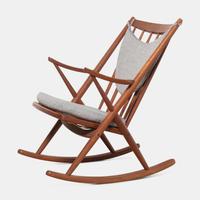 Rocking Chair Bramin Møbler, Denmark