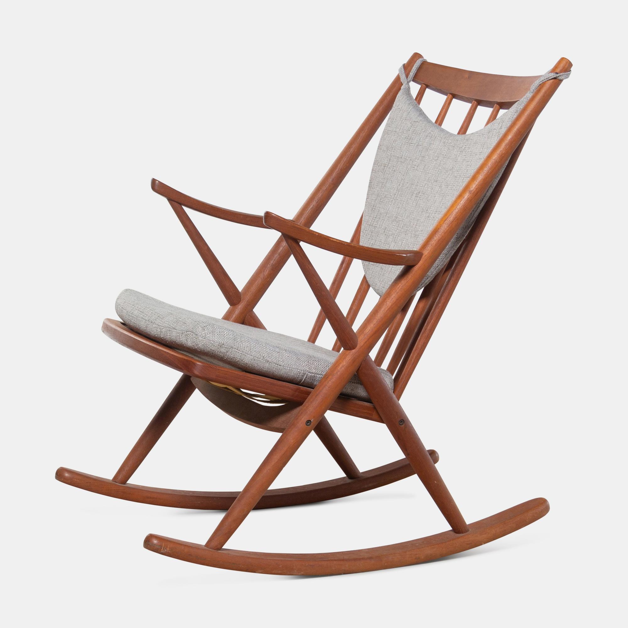 Rocking Chair Bramin Møbler, Denmark
