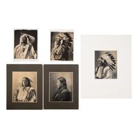 Frank A. Rinehart (American, 1861-1928) — Studio Portrait of Sioux Leaders