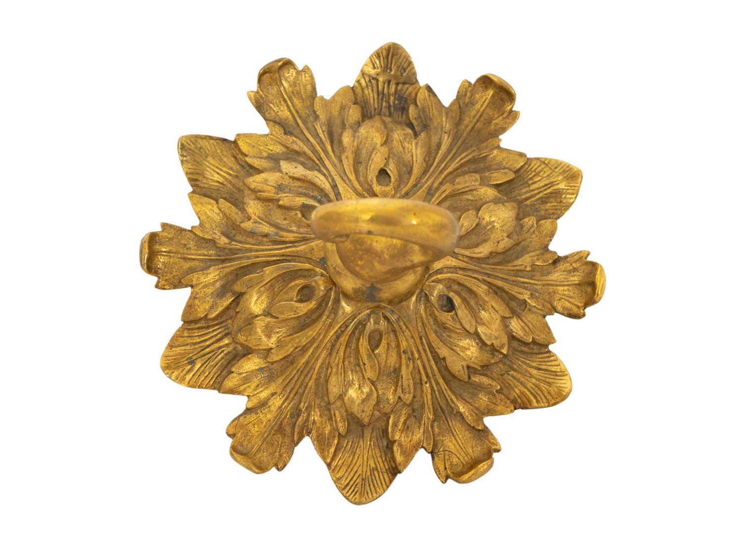 A Belle Epoque Gilt Bronze and Opaline Glass 24-Arm Chandelier