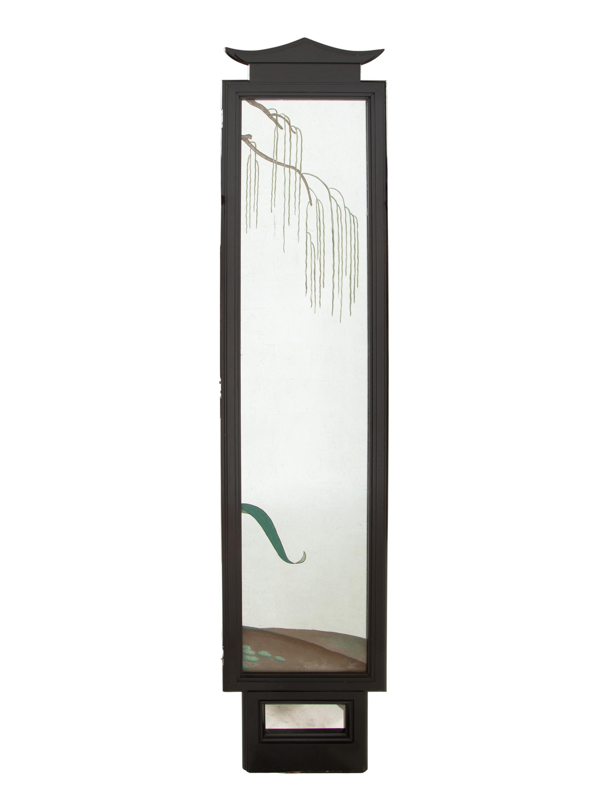 A Five-Panel Floor Screen