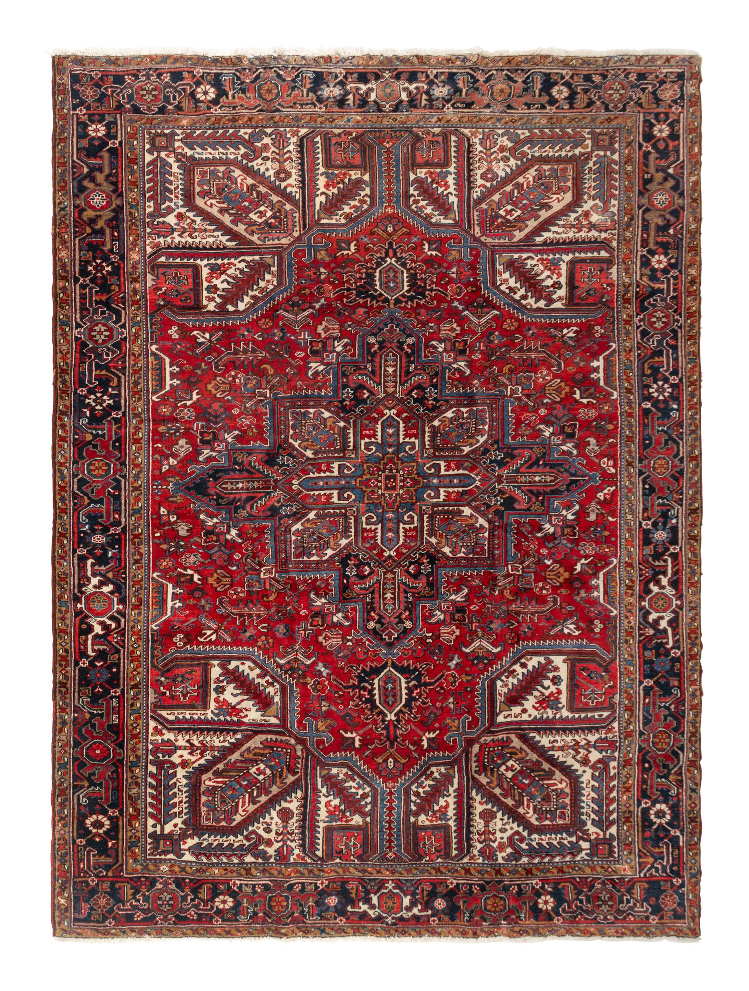 A Heriz Rug