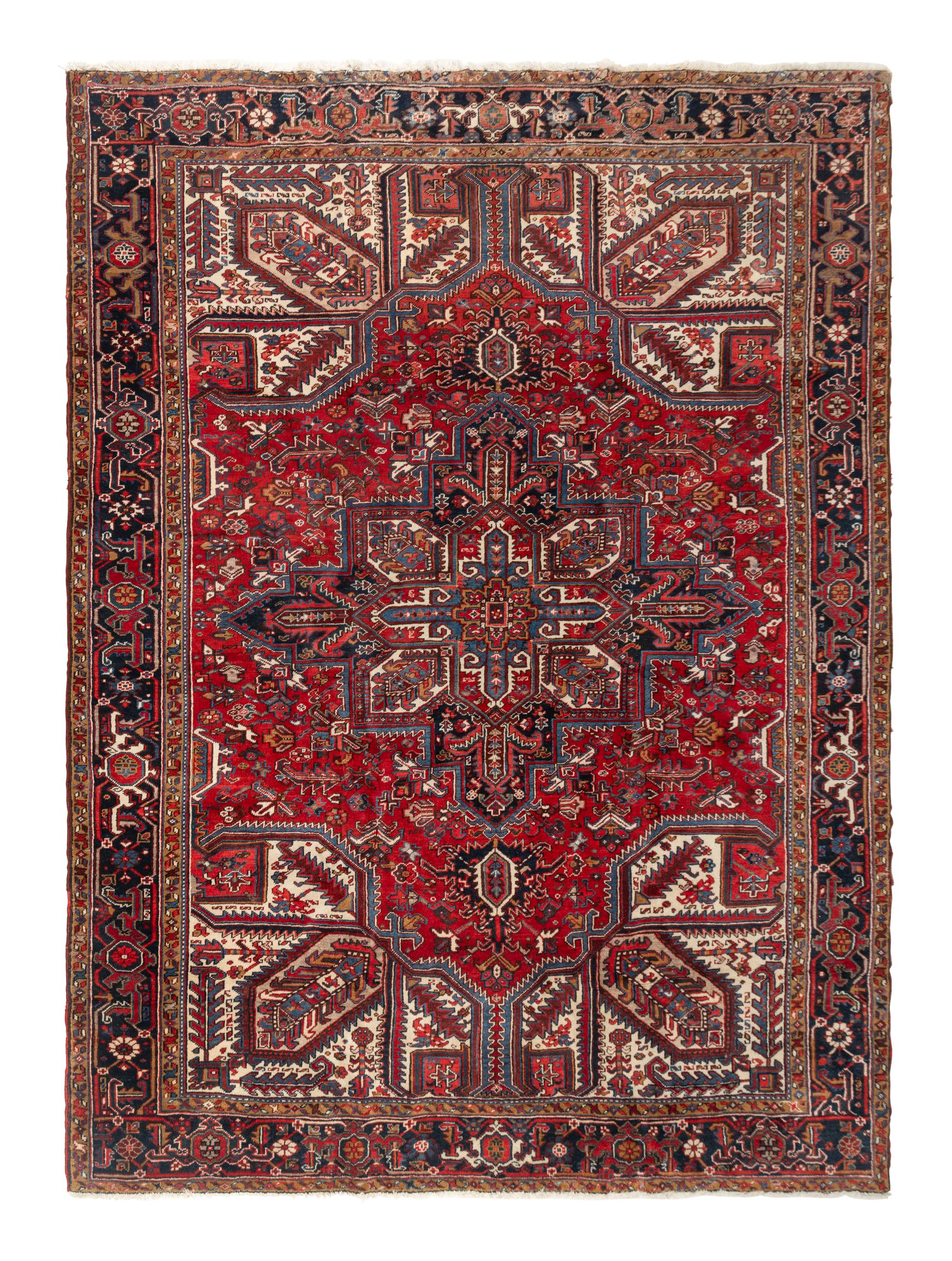 A Heriz Rug