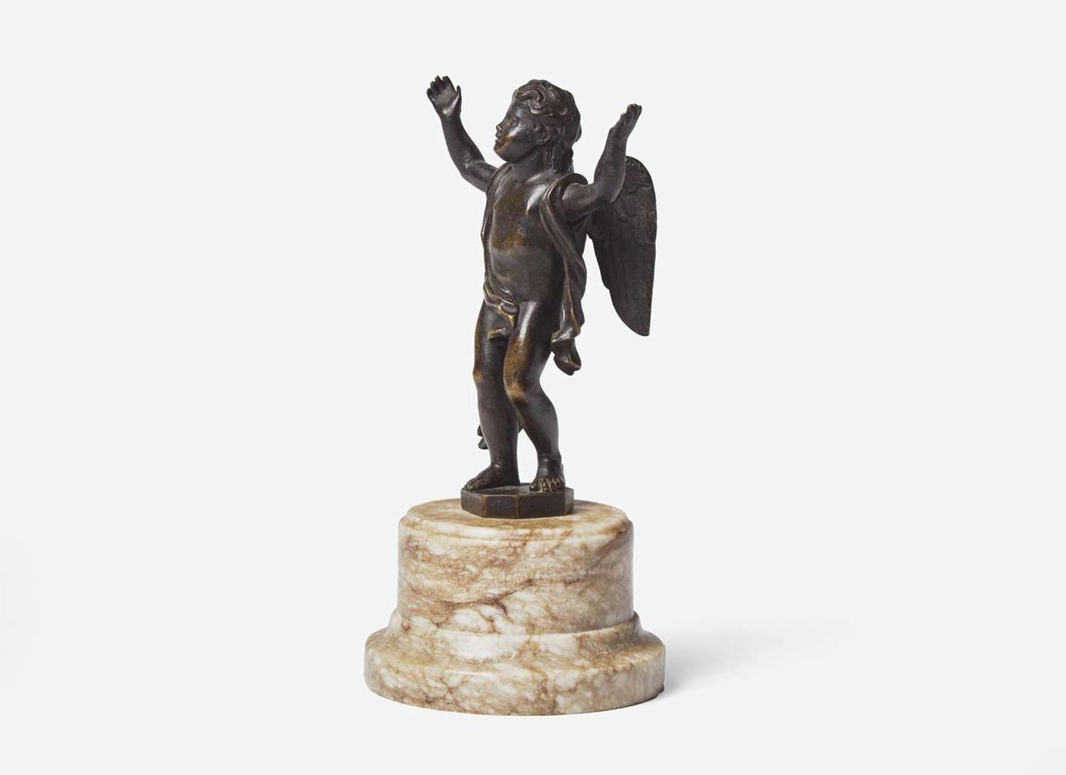 Flemish School (Late 17th/Early 18th century) - Cherub with Outstretched Hands