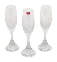 A Set of Seven Baccarat Champagne Flutes