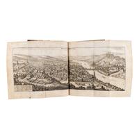 Merian, Matthaeus (1593-1650) and Martin Zeiler (1589-1661). Topographia Palatinatus Rheni et Vicinarum Regionum . [And:] Topographia Franconiae . Frankfurt, 1645 [but ca 1672?], 1656.