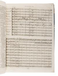 [MUSIC]. MOZART, Wolfgang Amadeus (1756-1791). Cosi Fan Tutte: Dramma giocoso in due Atti… Partitura . Leipzig: Breitkopf & Hartel, [1810].