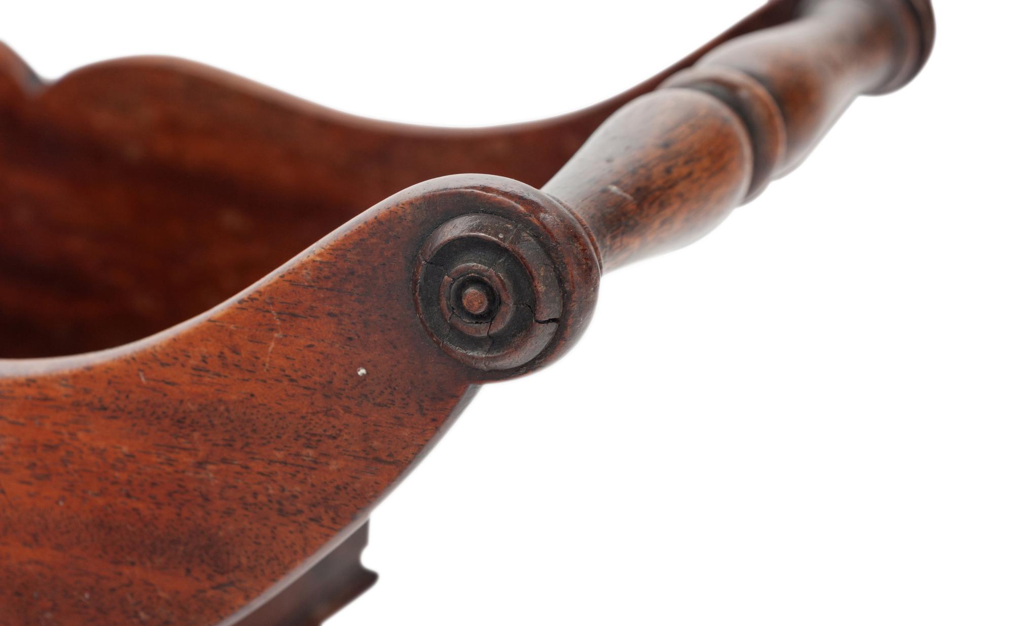 A George III Mahogany Cheese Wheel Stand