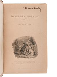 [HARDY, Thomas (1840-1928), his copies]. A group of 4 works from the author's library at Max Gate, comprising:
