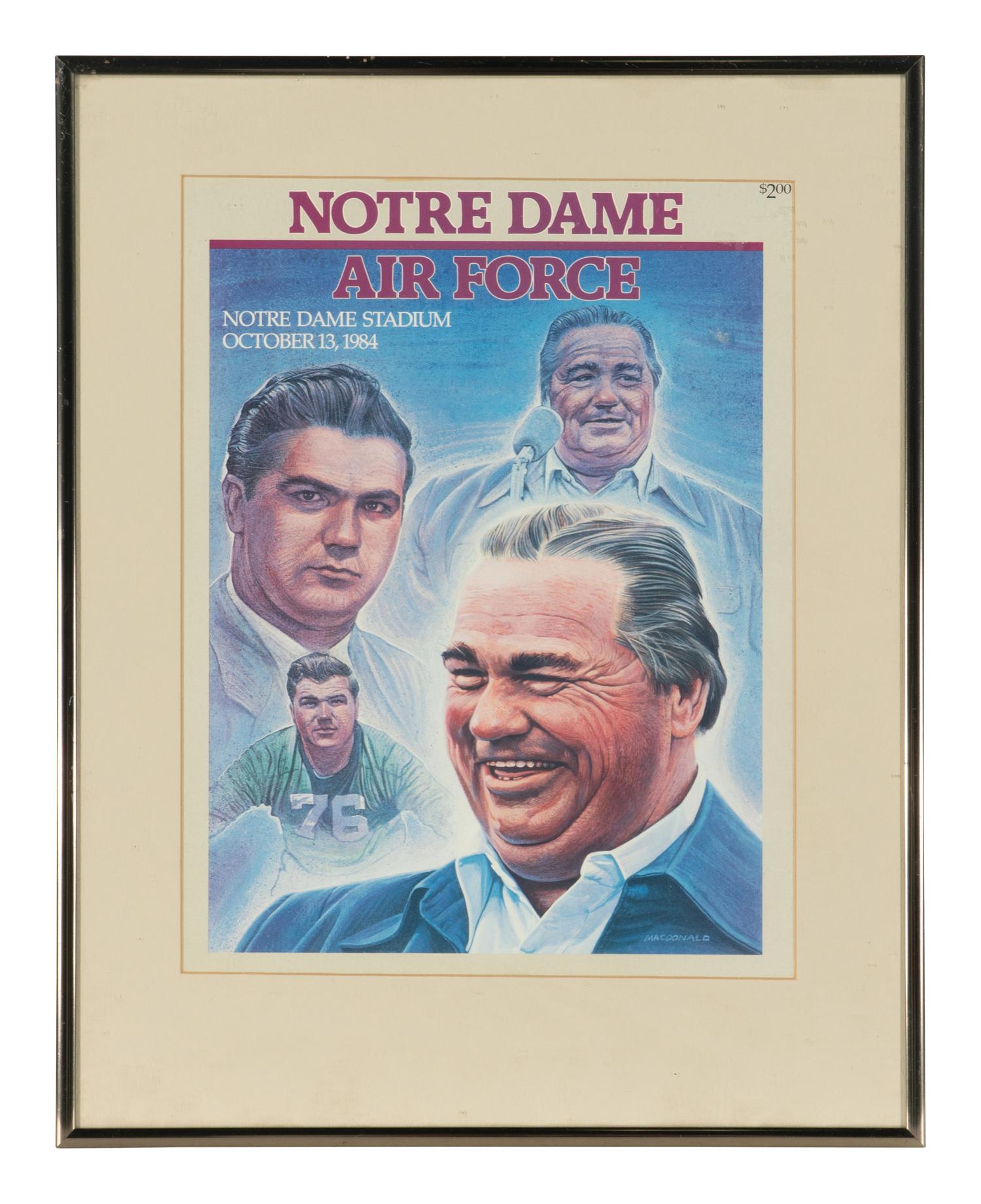 Collection One of Personal Items from Chicago Bears and Notre Dame Legend George Connor