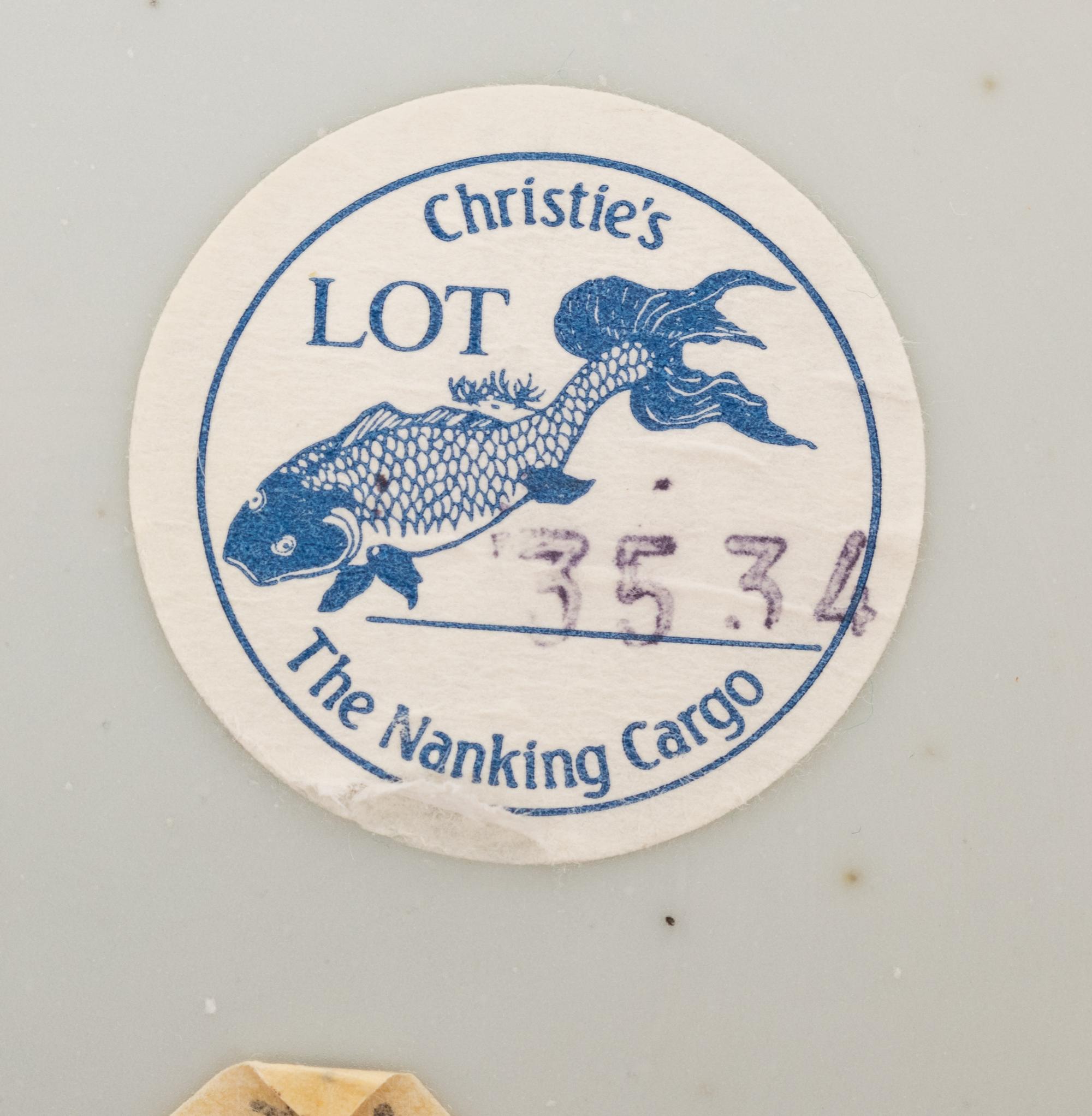 Twelve Blue and White Porcelain Plates from the Nanking Cargo