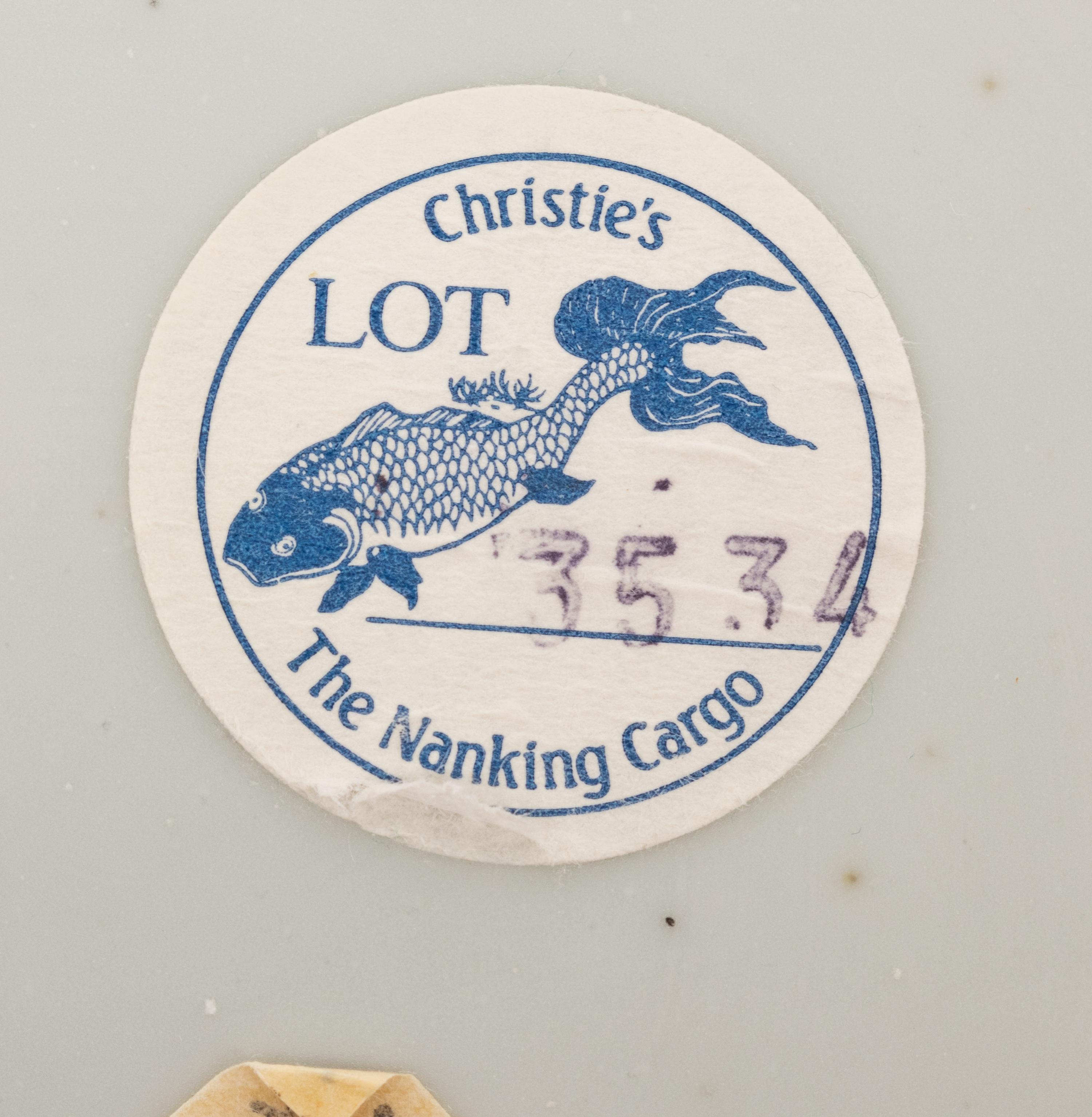 Twelve Blue and White Porcelain Plates from the Nanking Cargo