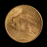 A United States 1924-D St. Gaudens $20 Gold Coin