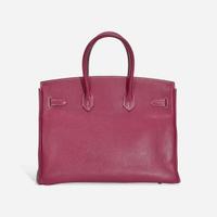 A tosca and rose tyrien epsom leather palladium hardware Birkin bag 35, Hermès 2011