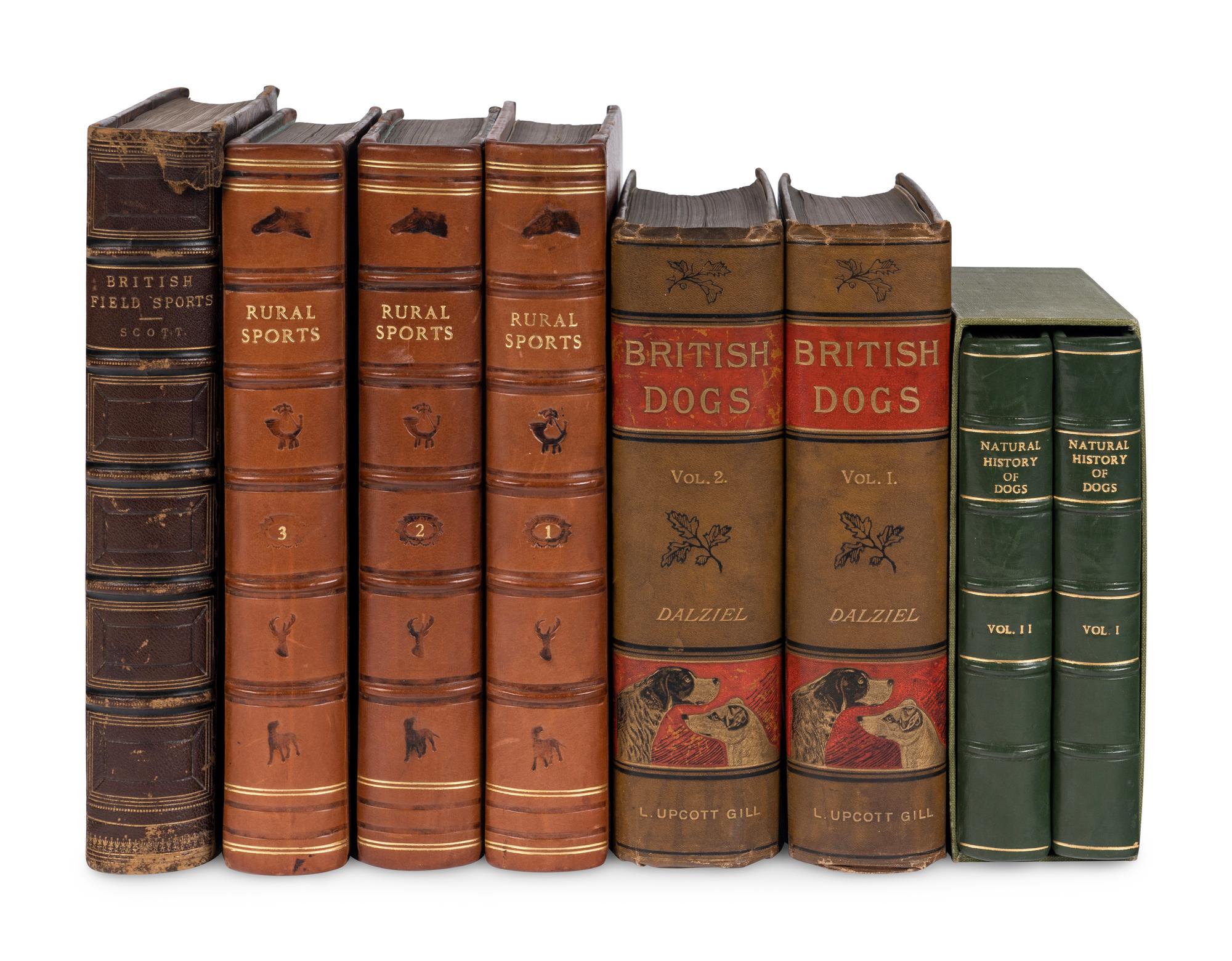 [NATURAL HISTORY - CYNOLOGY]. A group of 4 works, comprising: