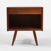 George Nakashima (American, 1905-1990) "Swett" Bedside Table, New Hope, Pennsylvania, 1971