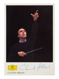 [20TH-CENTURY COMPOSERS AND CONDUCTORS]. A group of 5 signed photographs or photographic prints of conductors and composers from the 20th century, comprising images of:
