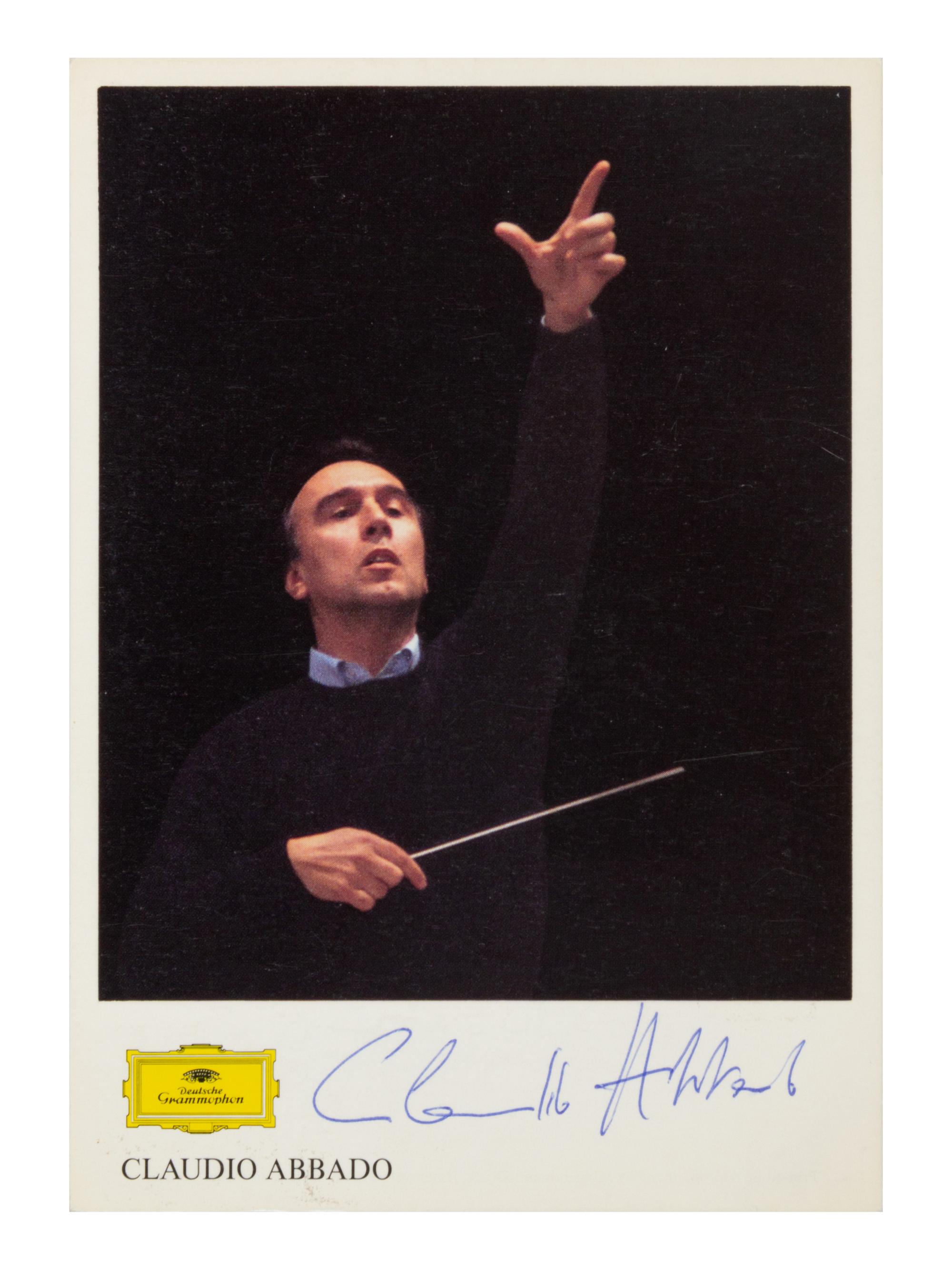 [20TH-CENTURY COMPOSERS AND CONDUCTORS]. A group of 5 signed photographs or photographic prints of conductors and composers from the 20th century, comprising images of: