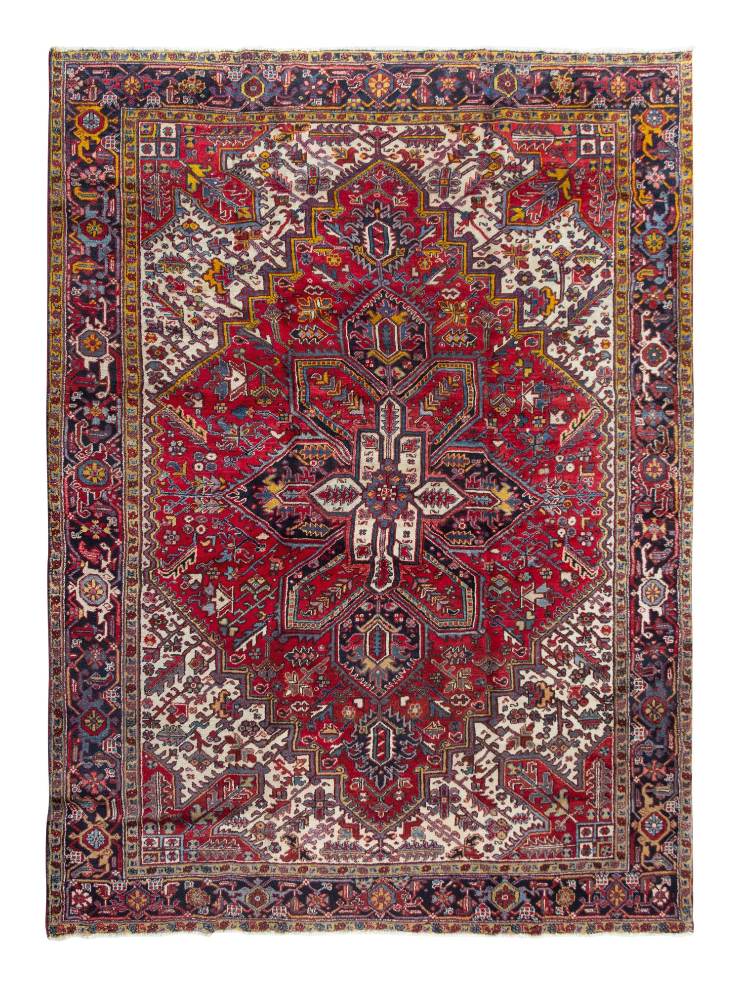 A Heriz Wool Rug
