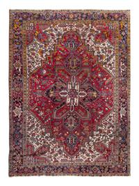 A Heriz Wool Rug