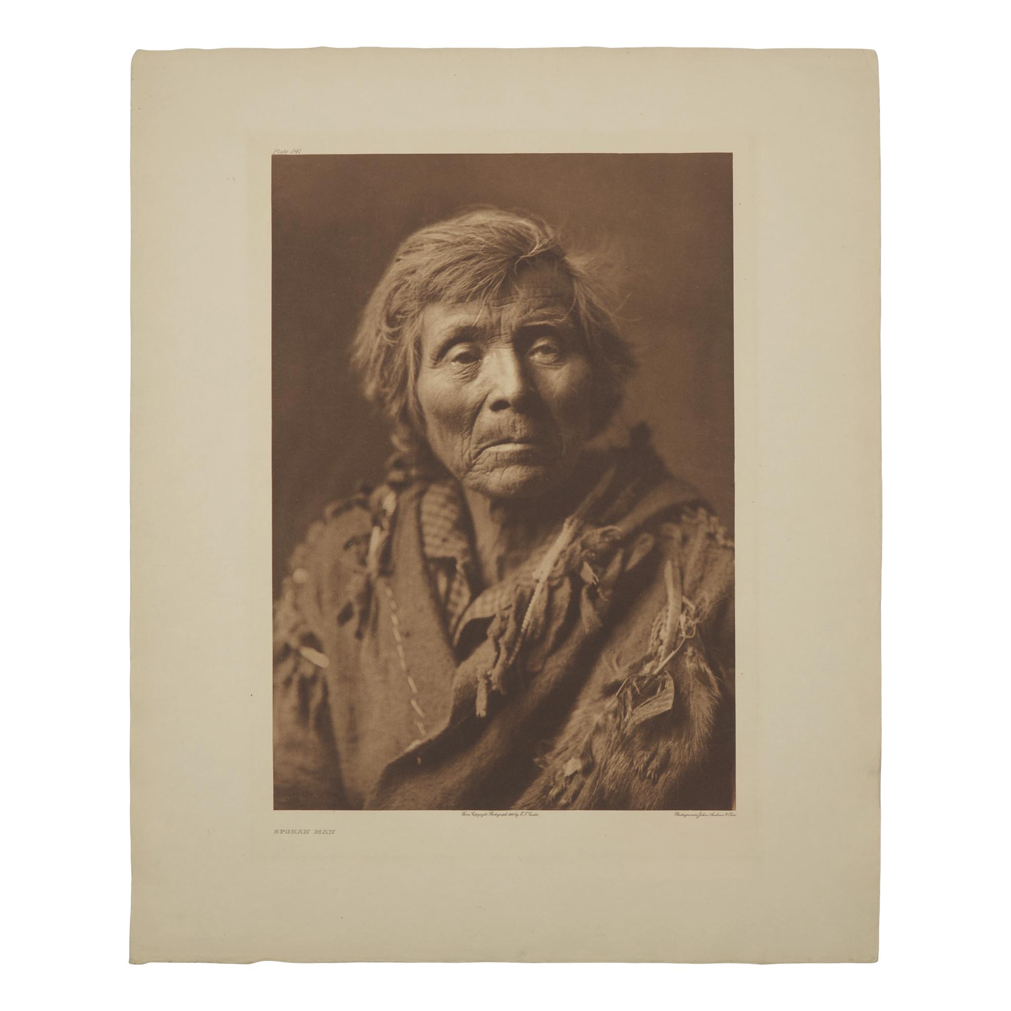 [Native-Americana] Curtis, Edward S. Spokane Man