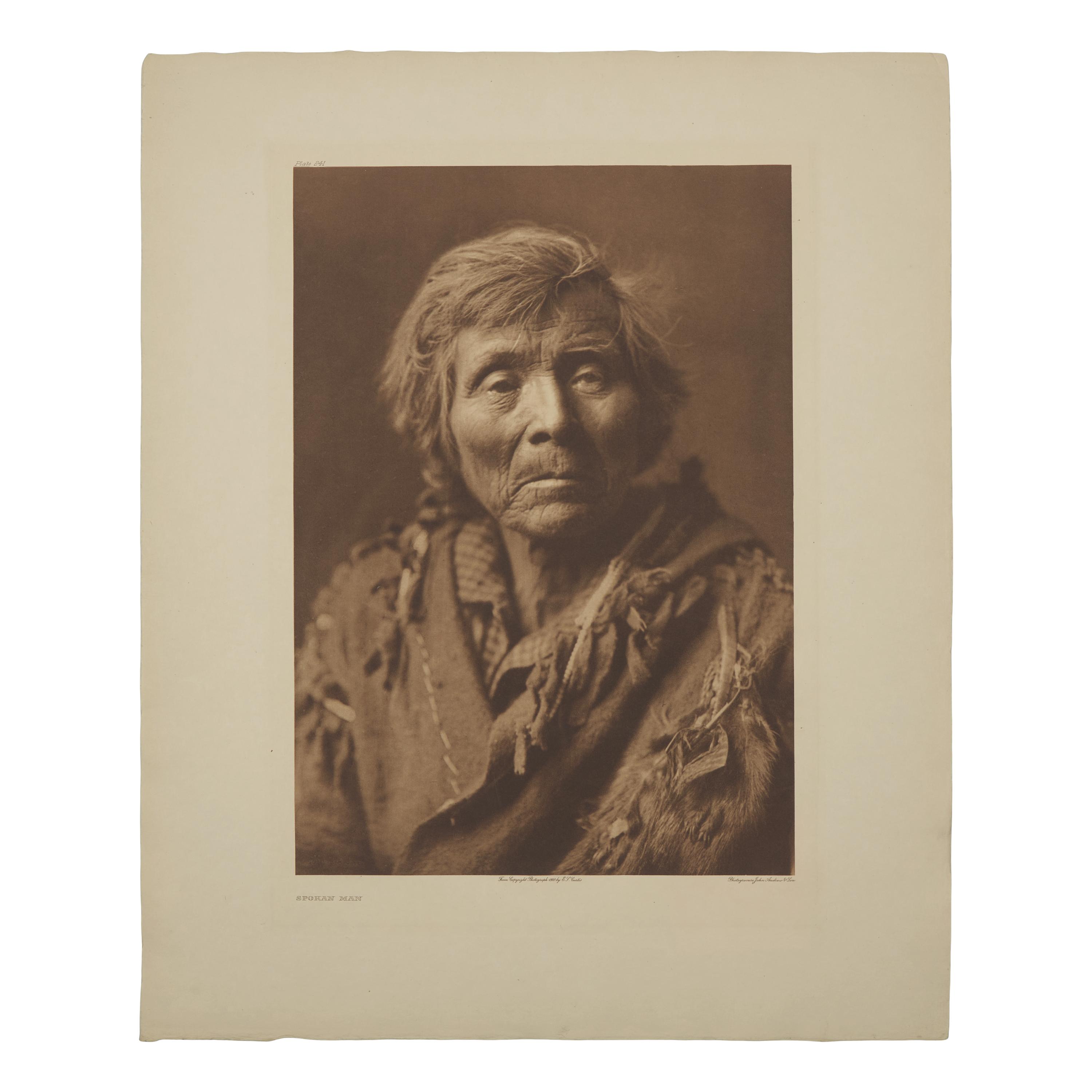 [Native-Americana] Curtis, Edward S. Spokane Man